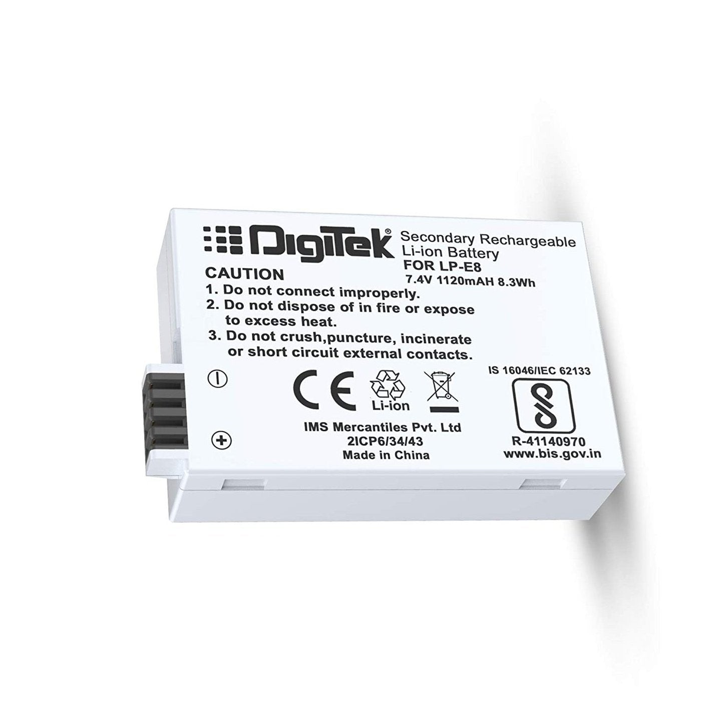 Digitek LP-E8 Lithium-Ion Battery Pack - cambuy-lives Digitek LP-E8 Lithium-Ion Battery Pack - cambuy-lives